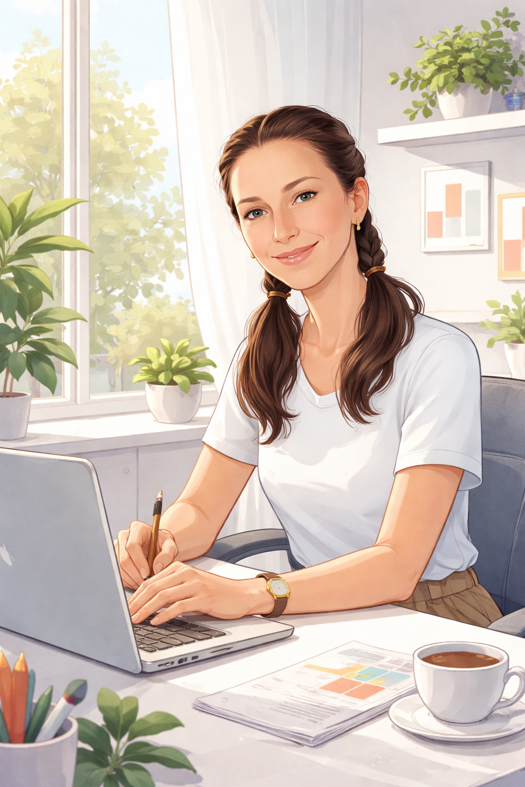 Katy illustration