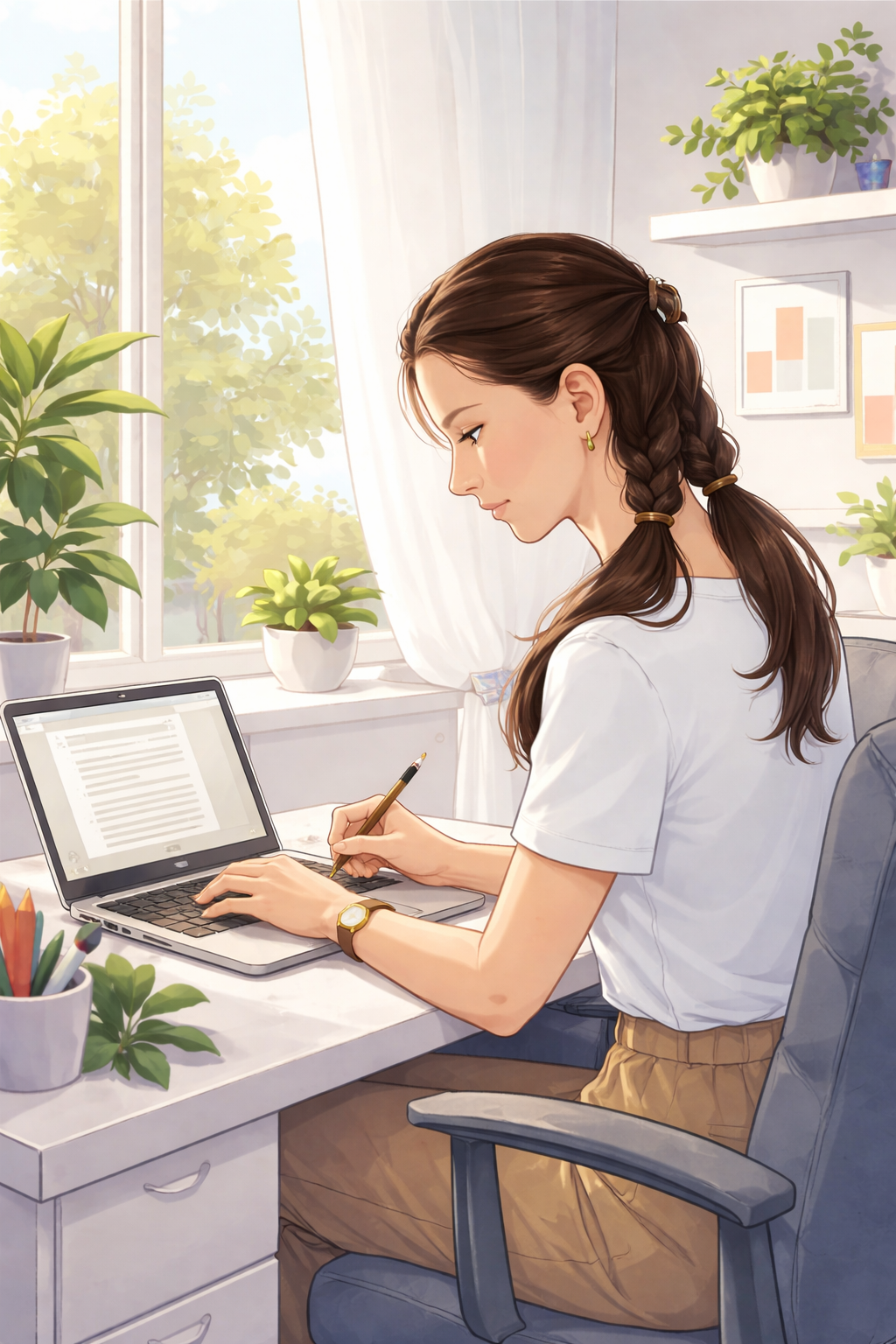 Katy illustration